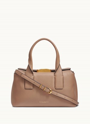 Donna Karan Amagansett Satchel Veske Brune | Norge_DK29695