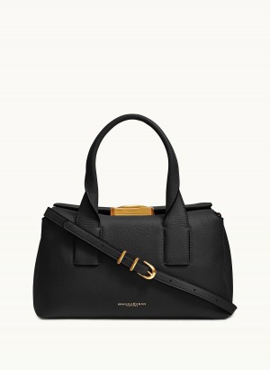 Donna Karan Amagansett Satchel Veske Svarte | Norge_DK19884