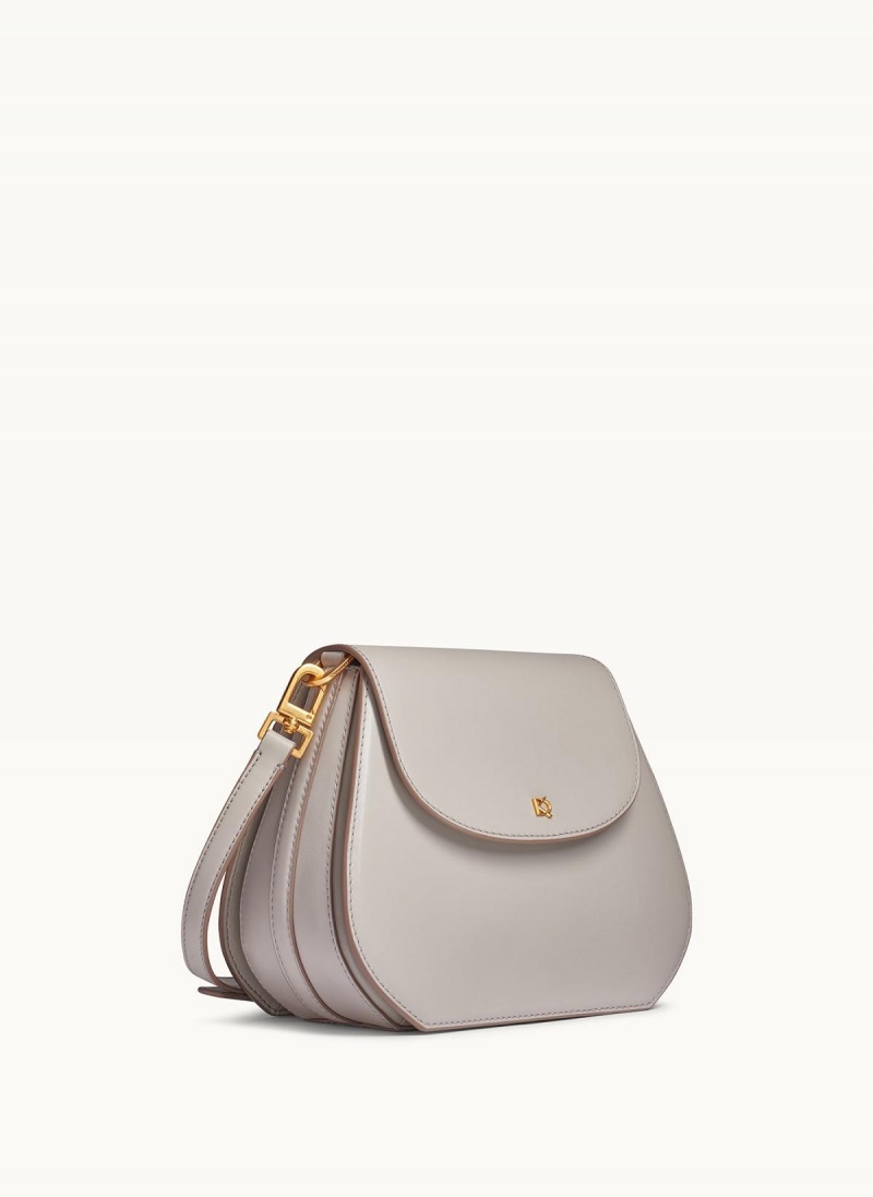 Donna Karan Bellerose Crossbody Veske Hvite | Norge_DK22259