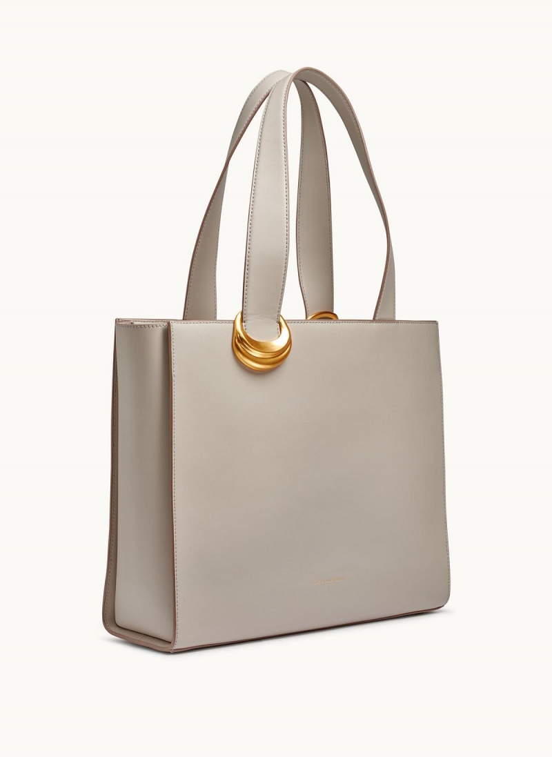 Donna Karan Hewlett Tote Pisket Krem | Norge_DK81399