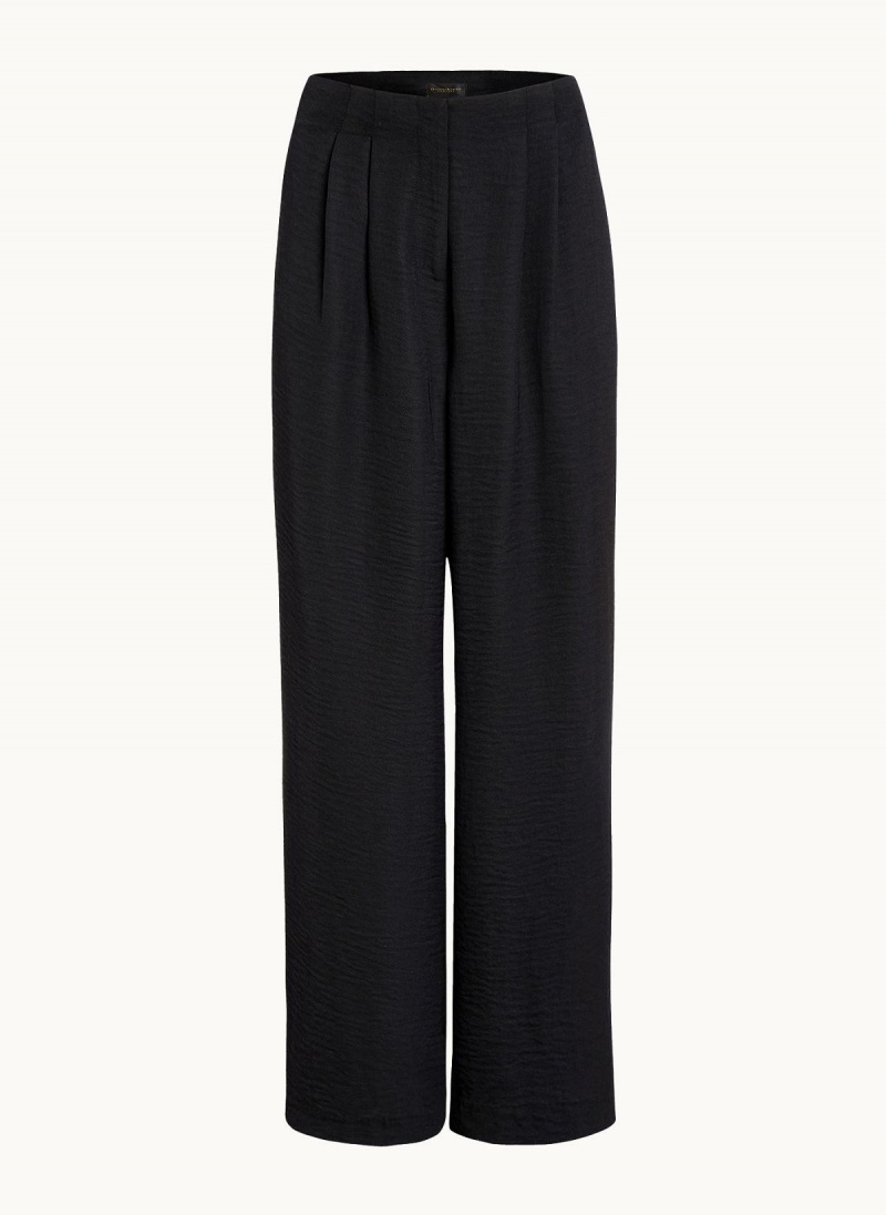 Donna Karan High Waisted Bukse Svarte | Norge_DK78354