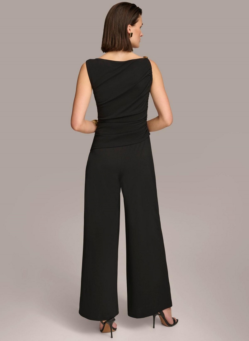 Donna Karan Jumpsuit With Hardware Jumpsuit Svarte | Norge_DK13453