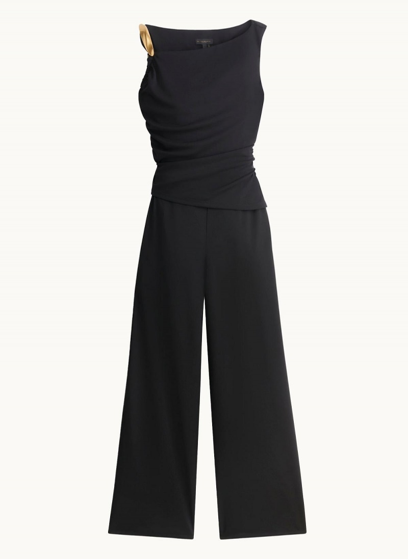 Donna Karan Jumpsuit With Hardware Jumpsuit Svarte | Norge_DK13453