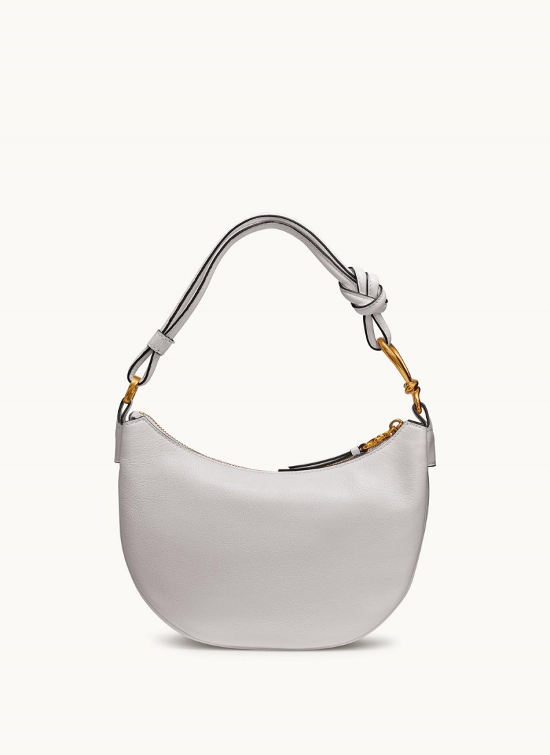 Donna Karan Roslyn Small Hobo Veske Hvite | Norge_DK36777